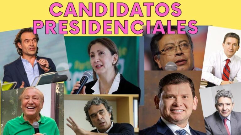 Colombia elegirá presidente. ¡Estos son los candidatos!