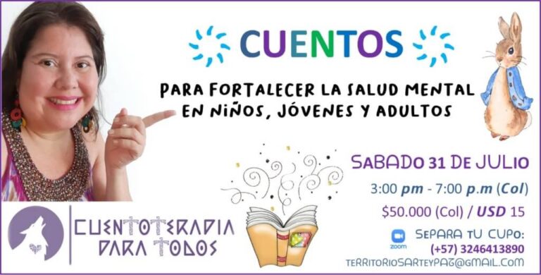 TALLER DE CUENTOTERAPIA PARA NIÑOS