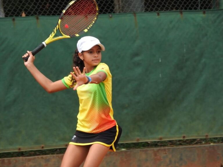 Sara López, la tenista bolivarense en la selección Colombia sub 12