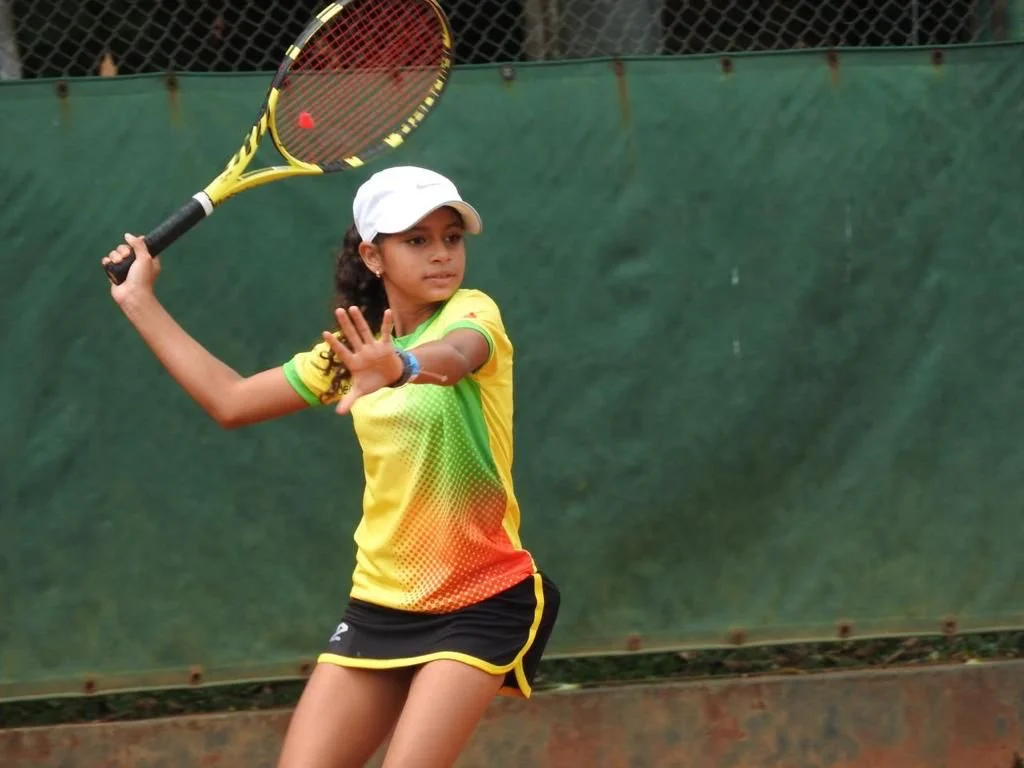 Sara López, tenista bolivarense convocada a la selección Colombia sub 12 para competir en el Torneo Suramericano por Equipos