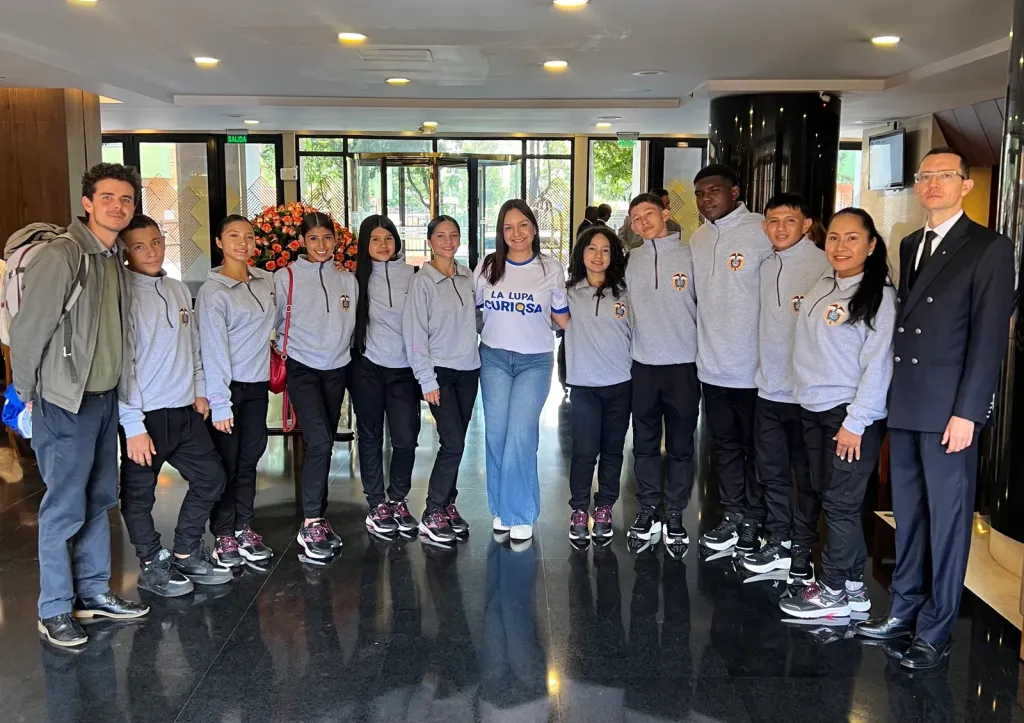 Niñas, niños y adolescentes de San José del Guaviare participan en un intercambio cultural en Suecia representando a Colombia