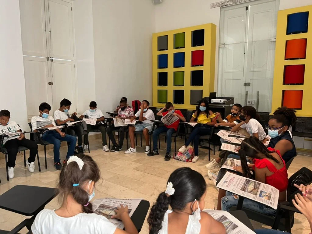 Taller #YoCuento enseña periodismo a niñas y niños para desarrollar habilidades comunicativas y conocer sus comunidades.